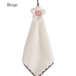 Tom Küche & Esszimmer-Schnelltrocknendes Küchentuch aus Korallenfleece mit Sonnenblumen-Design – sehr saugfähig und weich