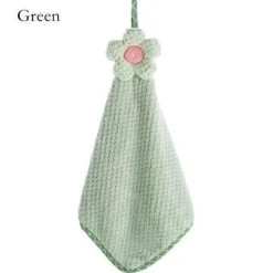 Tom Küche & Esszimmer-Schnelltrocknendes Küchentuch aus Korallenfleece mit Sonnenblumen-Design – sehr saugfähig und weich