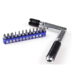 Roam Ready Outdoor-Artikel|Heimwerkzeuge-Schraubendreher mit verstellbarem Griff – Werkzeug mit flexiblem Griff