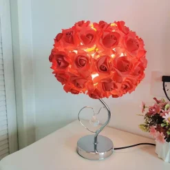 Bright Accents Beleuchtung-Schreibtischlampe aus Rosenkristall – elegante Akzentbeleuchtung für die Inneneinrichtung