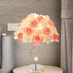 Bright Accents Beleuchtung-Schreibtischlampe aus Rosenkristall – elegante Akzentbeleuchtung für die Inneneinrichtung