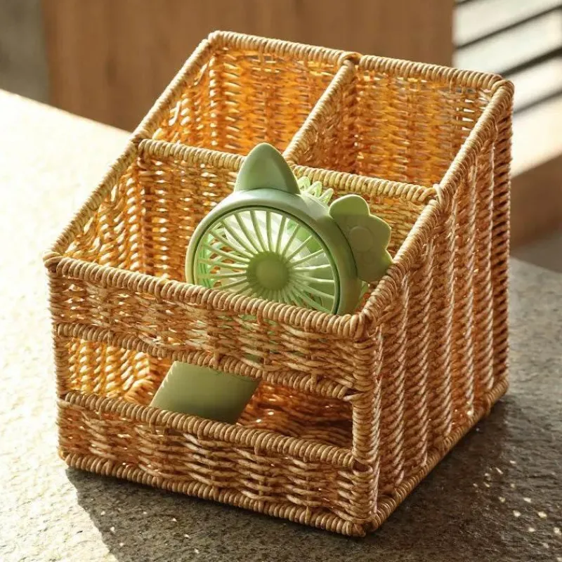 Feast u0026 Flair Küche & Esszimmer-Schreibtisch-Organizer – Aufbewahrungsbehälter für Taschentücher und Stiftehalter