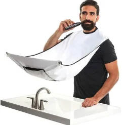 PureGlow Männerpflege|Körperpflege-Schürze zum Trimmen von Haar und Bart