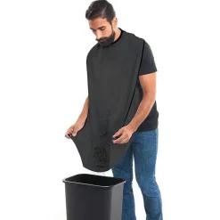 PureGlow Männerpflege|Körperpflege-Schürze zum Trimmen von Haar und Bart