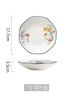 Elegance at the Table Küche & Esszimmer-Schüssel- und Tellerset aus Bone China – Elegantes Essgeschirr für Reisnudeln