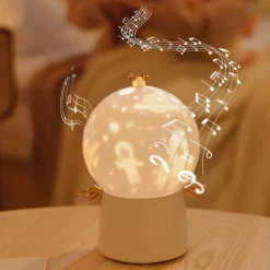 The Light Loft Beleuchtung-Schutzengel-Projektorlampe – Sternennacht-Entspannungslicht