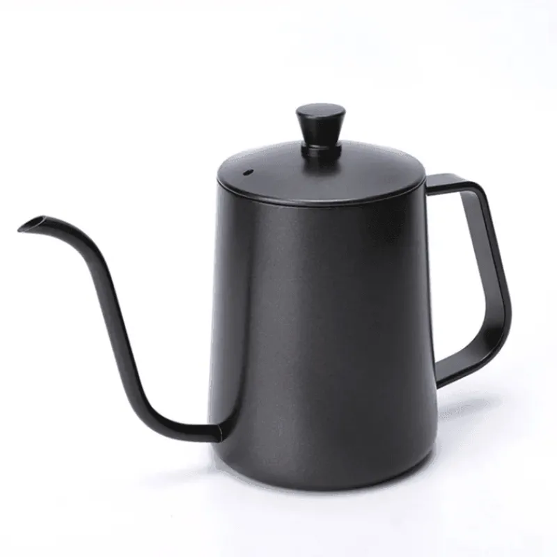Tom Küche & Esszimmer-Schwanenhalskessel aus Edelstahl – 600 ml Übergießkanne für Kaffee und Tee
