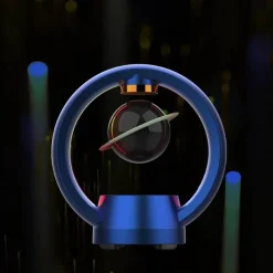 The Gilded Nest Gadgets Für Zuhause-Schwebender Bluetooth-Lautsprecher – Magnetisch schwebendes Saturn-Design