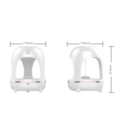 Comfort u0026 Style Gadgets Für Zuhause|Heimwerkzeuge-Schwebender Luftbefeuchter – Schwerelosigkeits-Luftstromdesign