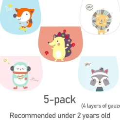 Kinder The Decor Haven Kinderwagen & Zubehör-Schweißabsorbierendes Rückentuch für Babys – Badetuch für Kleinkinder