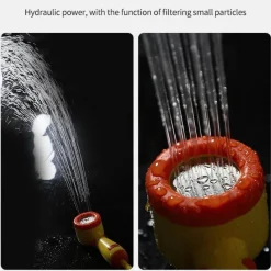 The Decor Haven Babyspielzeug-Schwimmendes Sprinkler-Badespielzeug in Entenform – lustiges Wasserspiel für Kinder