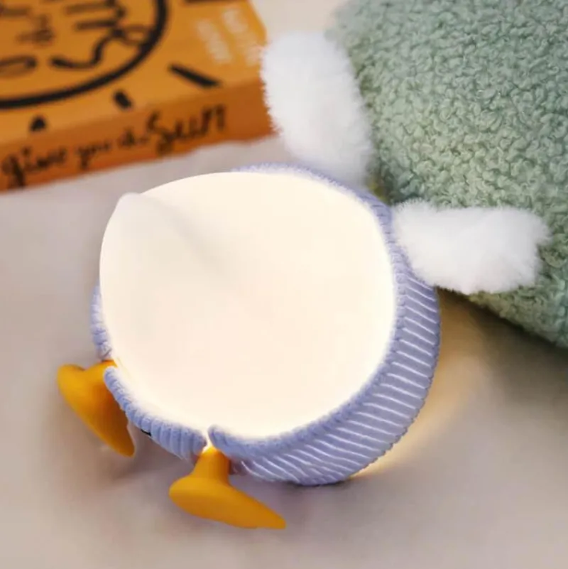 The Light Loft Beleuchtung-Süße Enten-Nachtlampe – bezauberndes LED-Tischlicht für Kinder