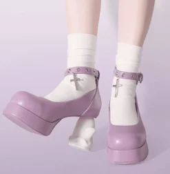 Damen Wilderness Haven Damenschuhe-Süße Geister High Heels - Gruselige Ausgehschuhe