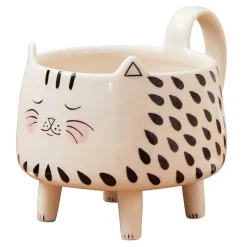 Plates u0026 More Küche & Esszimmer-Süße Kaffeetasse mit Katzenmotiv – bezaubernde Keramiktasse für Frauen und Mädchen