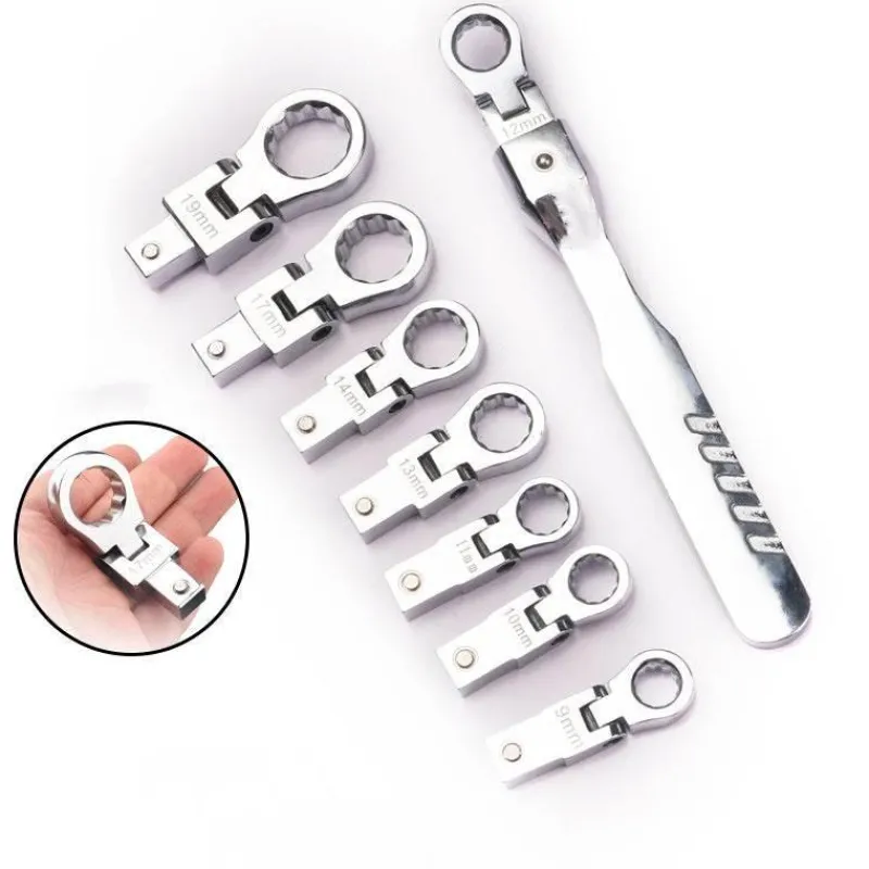 The Outdoor Vault Heimwerkzeuge|Outdoor & Garten-Sechskant-Ratschen-Steckschlüsselsatz – Vielseitiger Werkzeugsatz