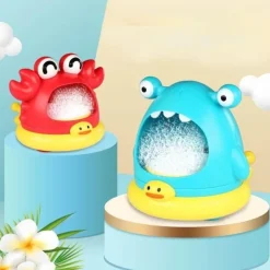 The Decor Haven Babyspielzeug-Seifenmaschine für Kinder – Schaummonster-Badespaß