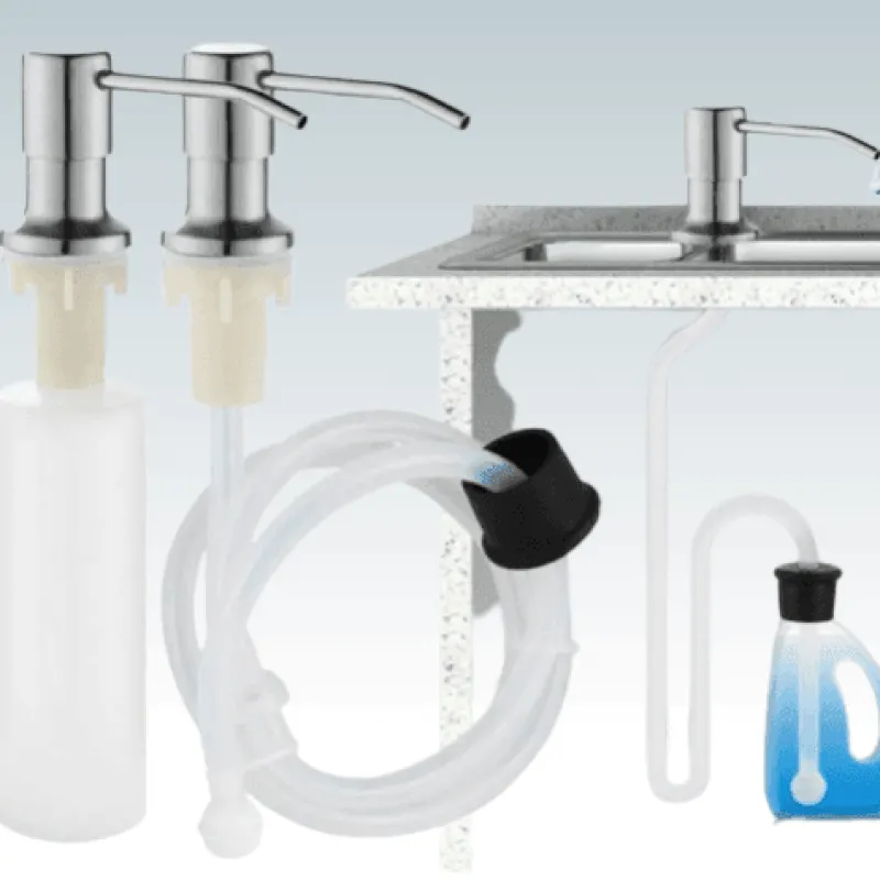 Cozy Living Gadgets Für Zuhause|Möbel-Seifenspender-Set für die Küchenspüle – Integrierte Flüssiglösung