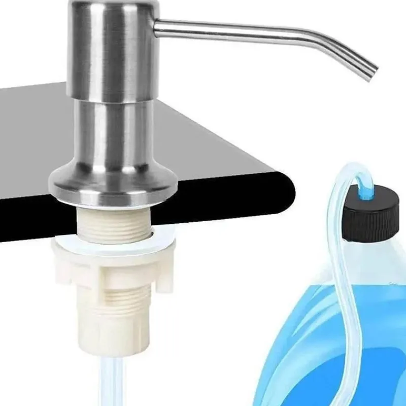 Cozy Living Gadgets Für Zuhause|Möbel-Seifenspender-Set für die Küchenspüle – Integrierte Flüssiglösung