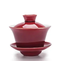 Plates u0026 More Küche & Esszimmer-Seladon-Kung-Fu-Teeset – 140 ml Gaiwan für Pu-Erh-Tee