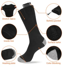 Decor Gesundheits- Und Entspannungstools-Selbsterwärmende Thermosocken – warme, atmungsaktive Komfortsocken