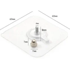 Cozy Living Heimwerkzeuge-Selbstklebende Wandhaken – Klebehaken zum Aufhängen ohne Bohren