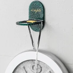 Tranquil Waters Badezimmer|Küche & Esszimmer-Selbstklebender Badezimmer-Flaschenhalter – Minimalistischer Dusch-Organizer