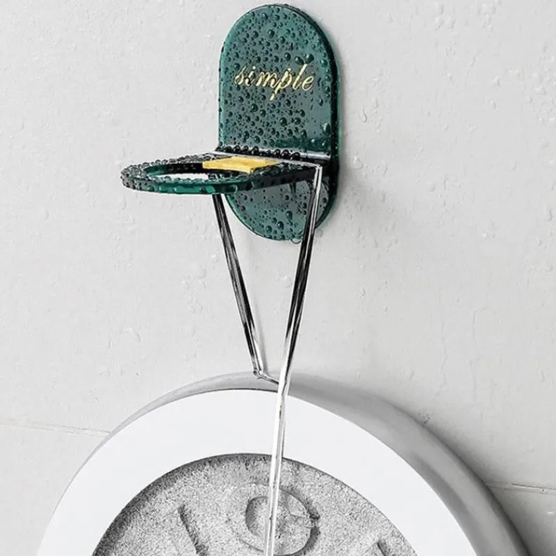 Tranquil Waters Badezimmer|Küche & Esszimmer-Selbstklebender Badezimmer-Flaschenhalter – Minimalistischer Dusch-Organizer