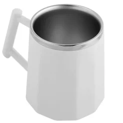 The Cozy Mug Küche & Esszimmer-Selbstmischender Kaffeebecher aus Edelstahl – Automatische Kaffeetasse