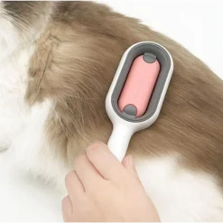 Furendo Haustierzubehör|Reinigungswerkzeuge Für Haustiere-Selbstreinigende Fellpflegebürste für Haustiere – Fellpflegewerkzeug für Hunde und Katzen