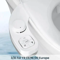 Tranquil Touch Mobilitäts- Und Support-Tools|Gesundheits-Gadgets-Selbstreinigendes Bidet mit Doppeldüse – Hygienisches Badezimmer-Upgrade