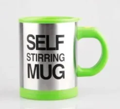 Brew Bliss Küche & Esszimmer-Selbstrührender Isolierbecher – Reisebecher mit automatischer Temperaturregelung