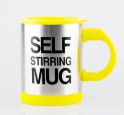 Brew Bliss Küche & Esszimmer-Selbstrührender Isolierbecher – Reisebecher mit automatischer Temperaturregelung