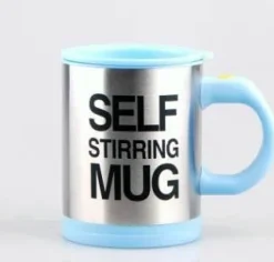 Brew Bliss Küche & Esszimmer-Selbstrührender Isolierbecher – Reisebecher mit automatischer Temperaturregelung