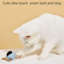 TailTrend Haustierzubehör|Haustierspielzeug-Selbstrotierendes Katzenspielzeug – Interaktives, rotierendes Haustierspielzeug