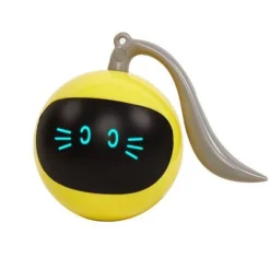 TailTrend Haustierzubehör|Haustierspielzeug-Selbstrotierendes Katzenspielzeug – Interaktives, rotierendes Haustierspielzeug