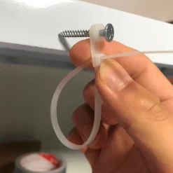 Cozy Living Camping Im Freien|Outdoor-Artikel-Selbstsichernde, montierbare Kabelbinder aus Kunststoff – langlebige Kabelmanagementlösungen