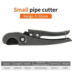 Cozy Living Heimwerkzeuge-Selbstsichernder Rohrschneider – einfach zu verwendendes Sanitärwerkzeug