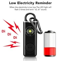 Cozy Living Camping Im Freien|Outdoor & Garten-Selbstverteidigungsalarm-Schlüsselanhänger - Persönliches Sicherheitswarngerät