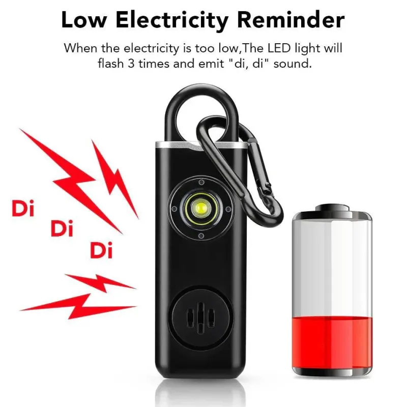 Cozy Living Camping Im Freien|Outdoor & Garten-Selbstverteidigungsalarm-Schlüsselanhänger - Persönliches Sicherheitswarngerät