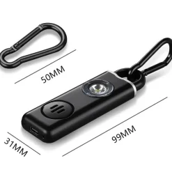 Cozy Living Camping Im Freien|Outdoor & Garten-Selbstverteidigungsalarm-Schlüsselanhänger - Persönliches Sicherheitswarngerät
