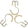 Aqua Essence Badezimmer-Selena Decorative Shower Curtain Hooks for Stylish Bathroom Decor