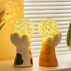 Illuminate Home Beleuchtung-Sepak Takraw Balllampe – Dekorative Sport-Schreibtischleuchte