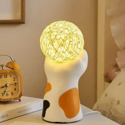 Illuminate Home Beleuchtung-Sepak Takraw Balllampe – Dekorative Sport-Schreibtischleuchte