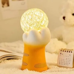 Illuminate Home Beleuchtung-Sepak Takraw Balllampe – Dekorative Sport-Schreibtischleuchte