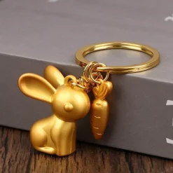 Gear Up u0026 Go Outdoor-Artikel|Outdoor-Gadgets-Süßer Hasen Schlüsselanhänger - Glückskaninchen Accessoire