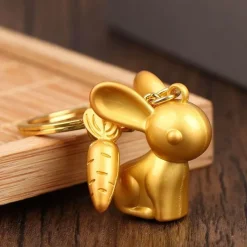 Gear Up u0026 Go Outdoor-Artikel|Outdoor-Gadgets-Süßer Hasen Schlüsselanhänger - Glückskaninchen Accessoire