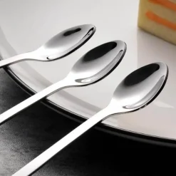 The Cozy Mug Küche & Esszimmer-Süßer Teelöffel mit langem Griff und Katze