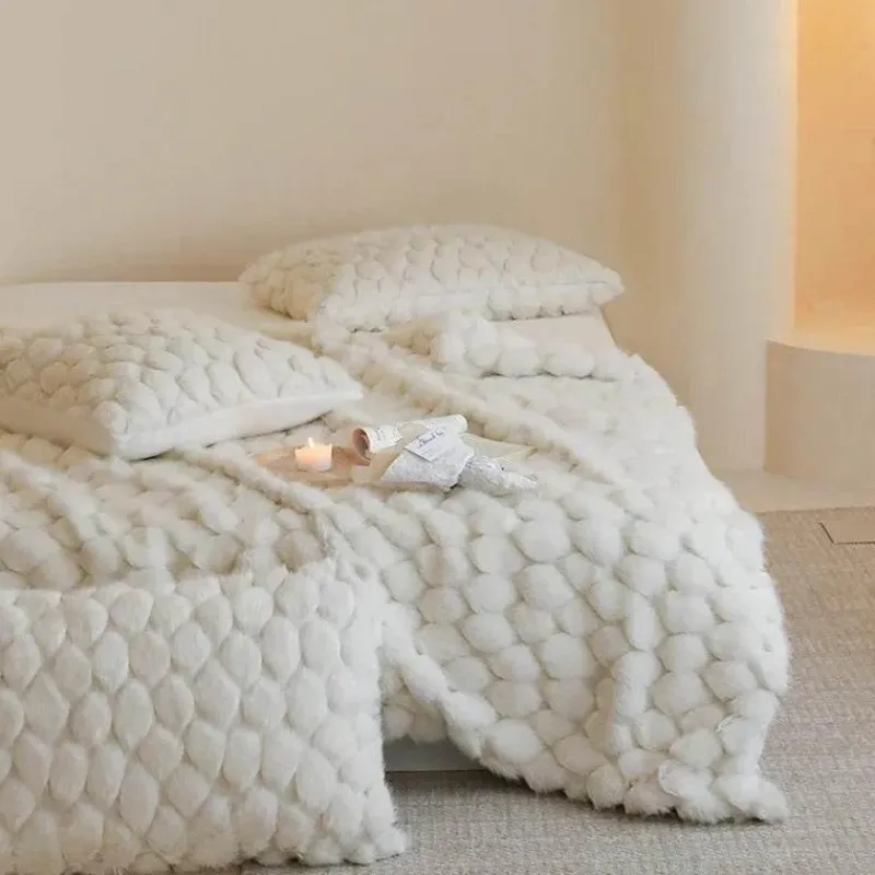 Cozy Haven Bettzeug-Serena Pelzdecke – weiche, gemütliche Überwurfdecke