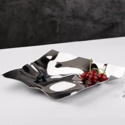 The Finishing Touch Wohndeko-Serviertablett Eclipse Nouveau – stilvolles, modernes Design