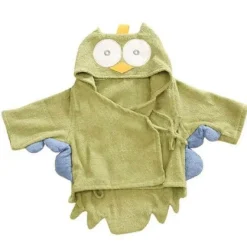 Kinder Aqua Essence Kinderwagen & Zubehör|Badezimmer-Süßes Baby-Badetuch mit blauem Hai - Plüsch-Badetuch für Kleinkinder